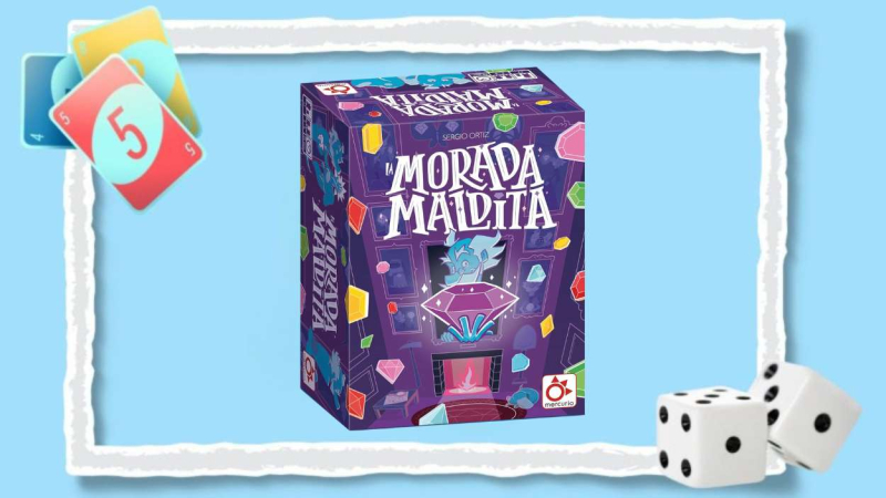 La morada maldita, un juego de mesa