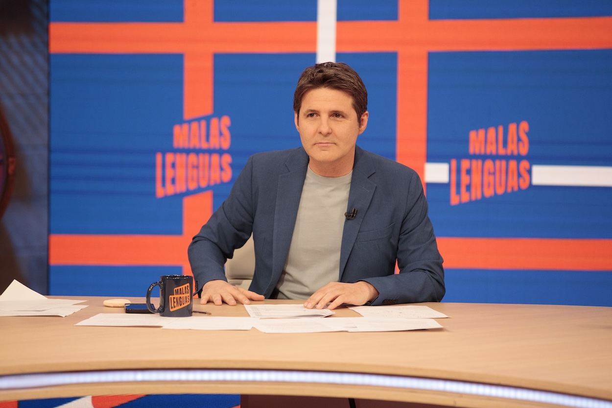 Jesús Cintora, presentador de 'Malas Lenguas', en la 2 de TVE. EP