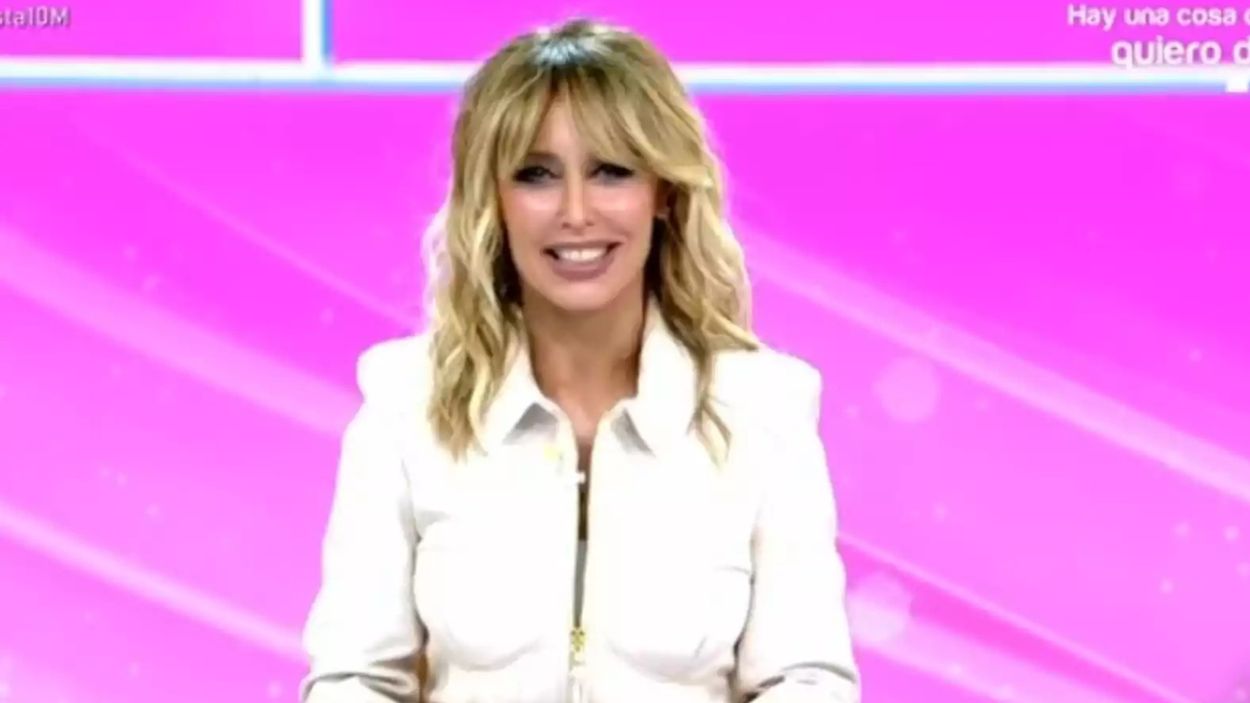 Emma García en 'Fiesta'. Mediaset España.