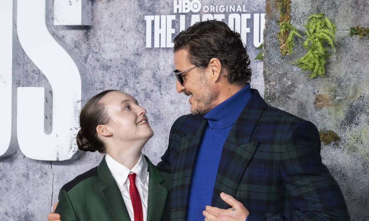 Bella Ramsey y Pedro Pascal en el estreno de la segunda temporada de 'The Last of Us. EP