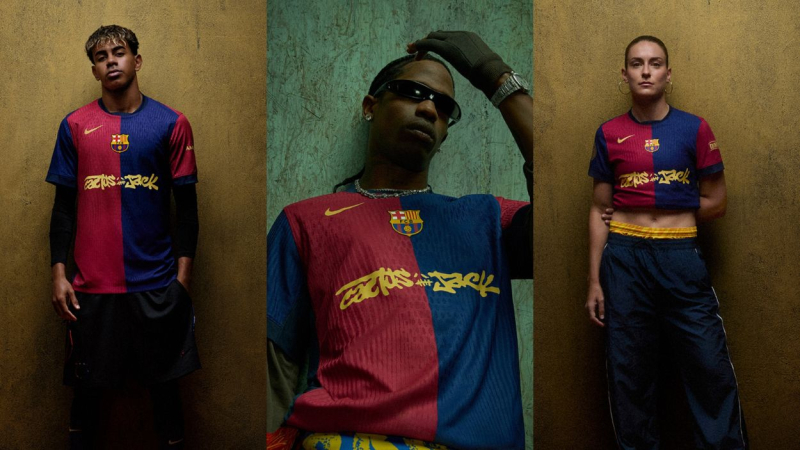 Nueva coleccion del FC Barcelona x Travis Scott. EP. Nueva coleccion del FC Barcelona x Travis Scott. EP.