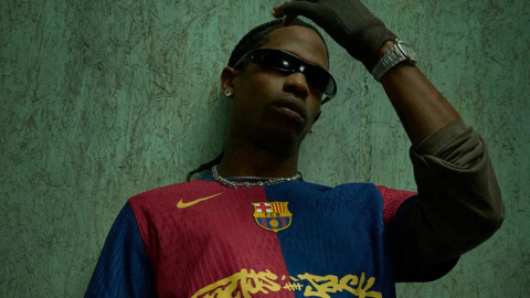 ¿Quién es Travis Scott? Así celebró los goles del Barça este nuevo aficionado