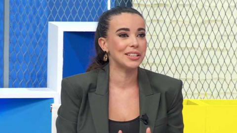 Sarah Santaolalla, colaboradora en TVE: "El señor Feijóo está a un paso de no ser Papa porque no quiere"