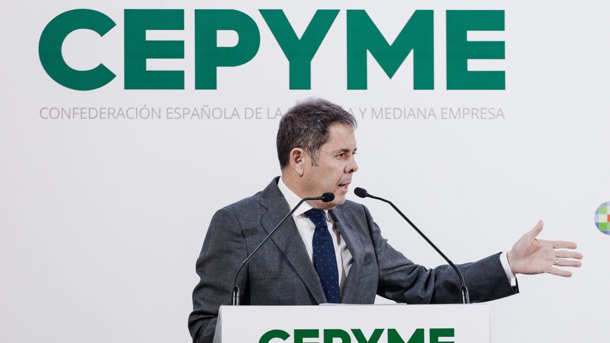 El presidente de Cepyme, Gerardo Cuerva