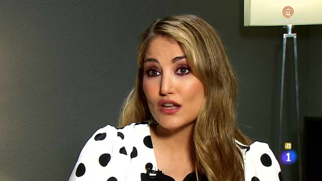 Alba Carrillo, en 'La familia de la tele'. RTVE