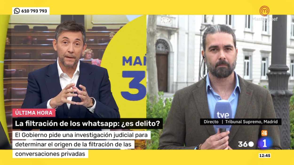 Pedro Gómez, en 'Mañaneros 360'. RTVE