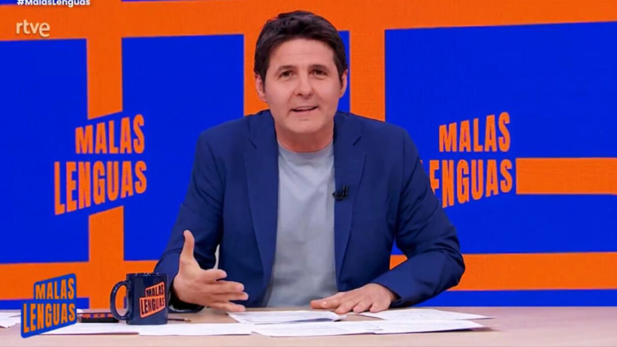 Jesús Cintora en 'Malas lenguas'. TVE