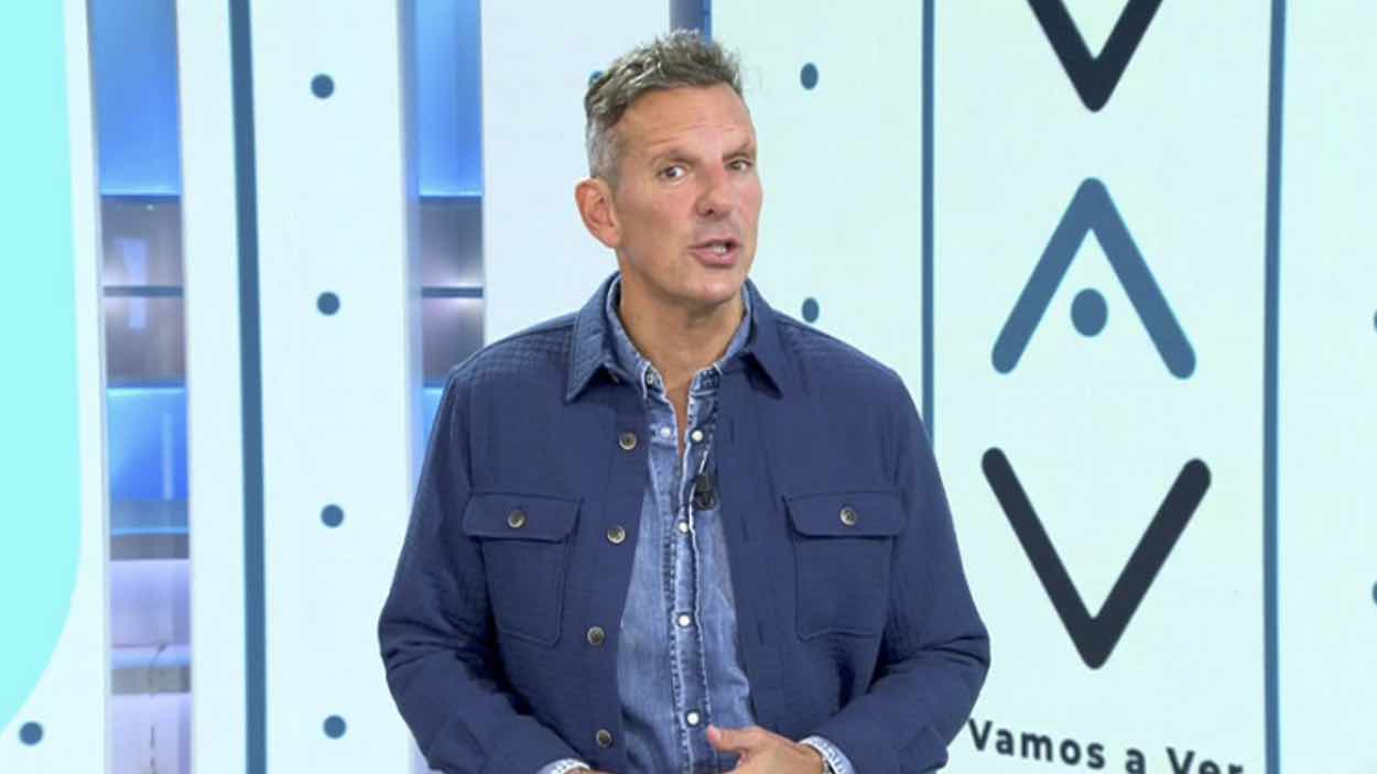 Joaquín Prat, presentador de 'Vamos a ver'. Mediaset España