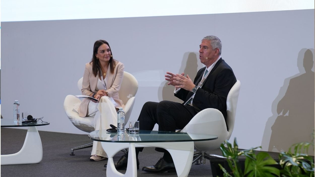 José Vicente de los Mozos, CEO de Indra en la Feria Internacional de Defensa y Seguridad (FEINDEF)