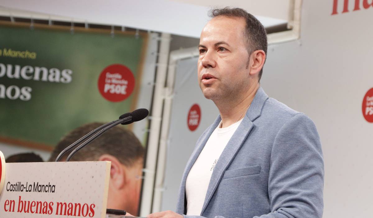 El secretario de Formación del PSOE de Castilla La Mancha, Sergio García Navas. EP.