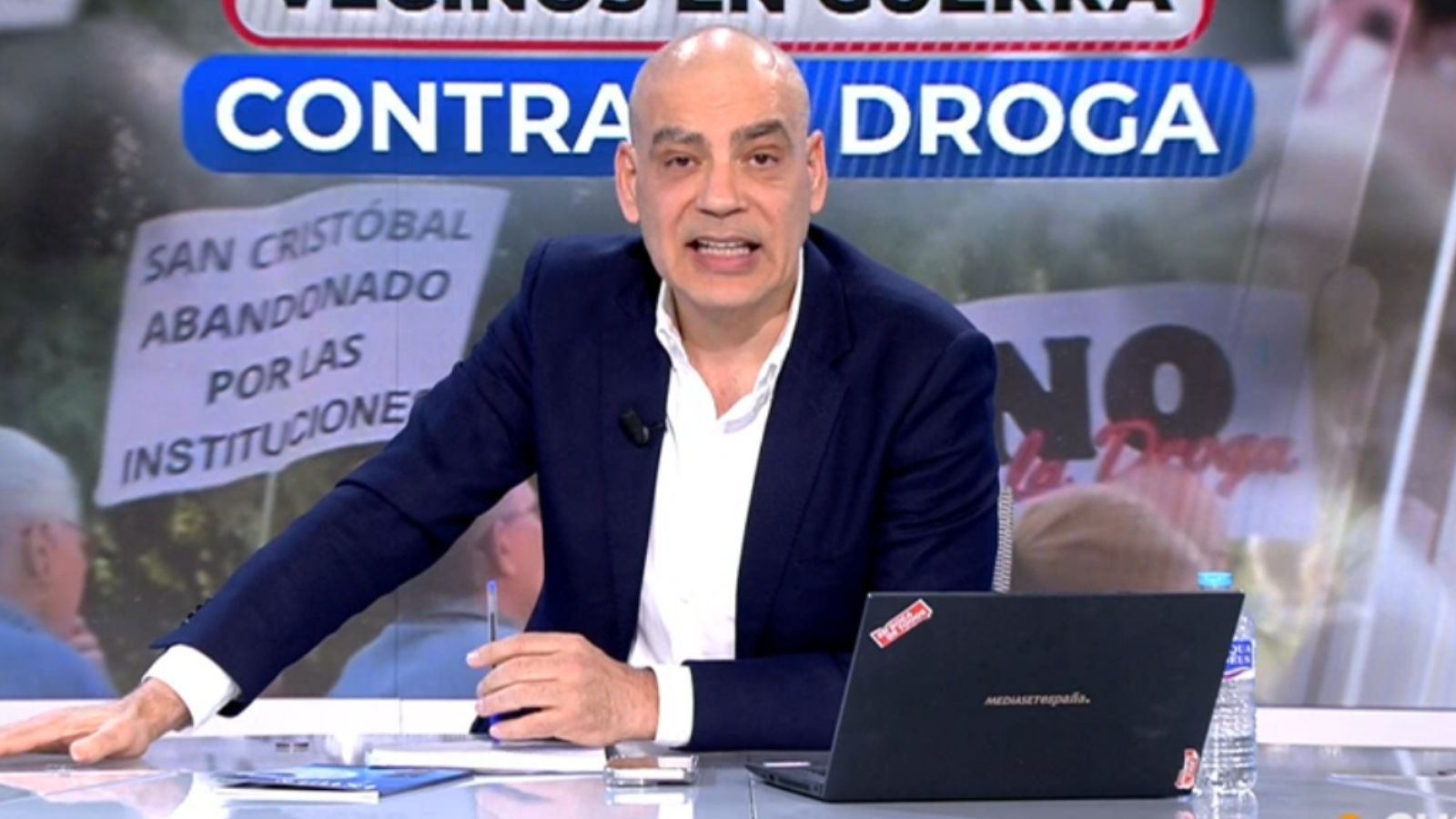 Nacho Abad, presentador de 'En boca de todos'. Mediaset España