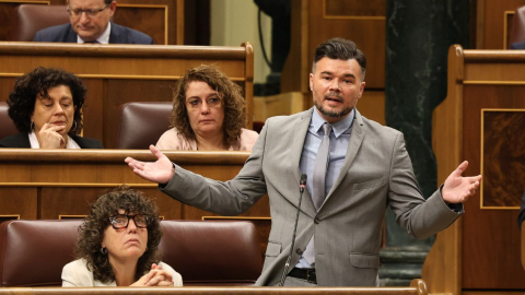 De Ayuso a Frank Cuesta y Feijóo con Mazón: Rufián no se deja a nadie en el tintero con lo que dice en el Congreso