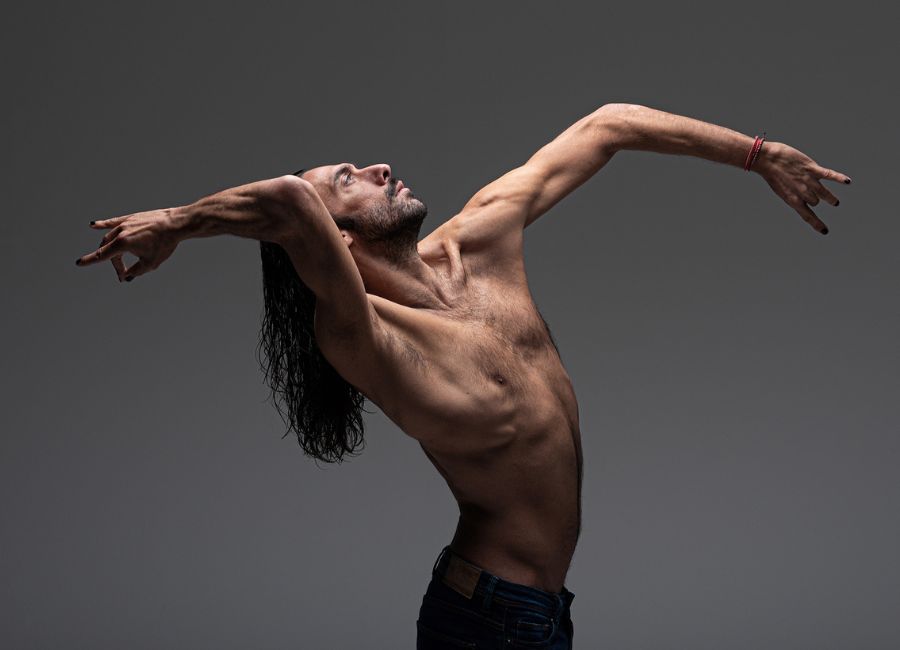 Eduardo Guerrero, interpretando 'Pulso libre'. (Foto: Lucrecia Díaz)