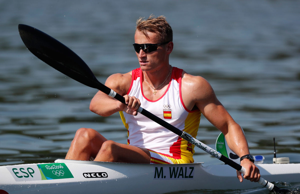 El piragüista español Marcus Cooper, oro en K1 en 1.000 metros
