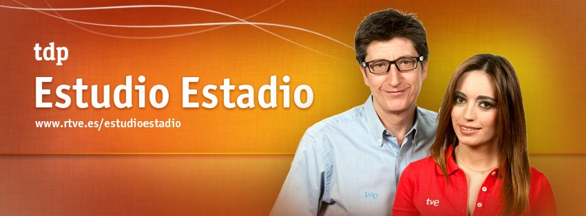 Juan Carlos Rivero presenta Estudio Estadio de TVE.