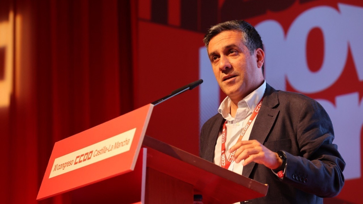 Javier Ortega, nuevo secretario regional de Comisiones Obreras Castilla-La Mancha