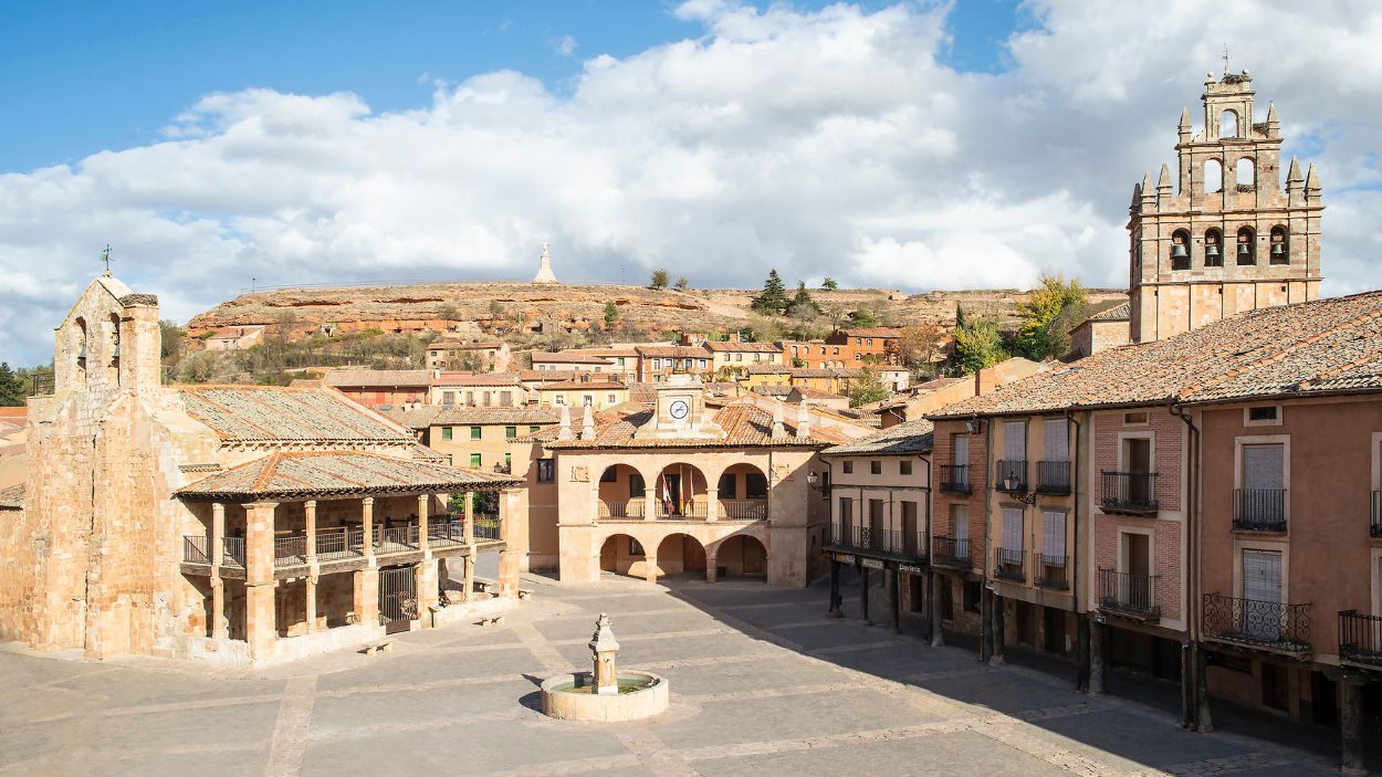 Vista general de Ayllón, en Segovia | Foto: Turismo, Ayuntamiento de Ayllón