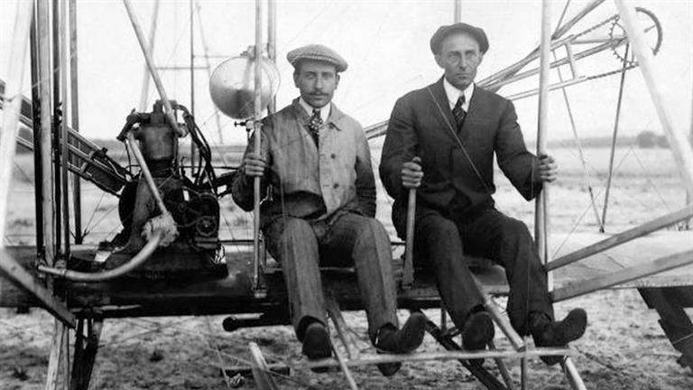 Hermanos, globos y aviones. Los hermanos Wright y los hermanos Montgolfier