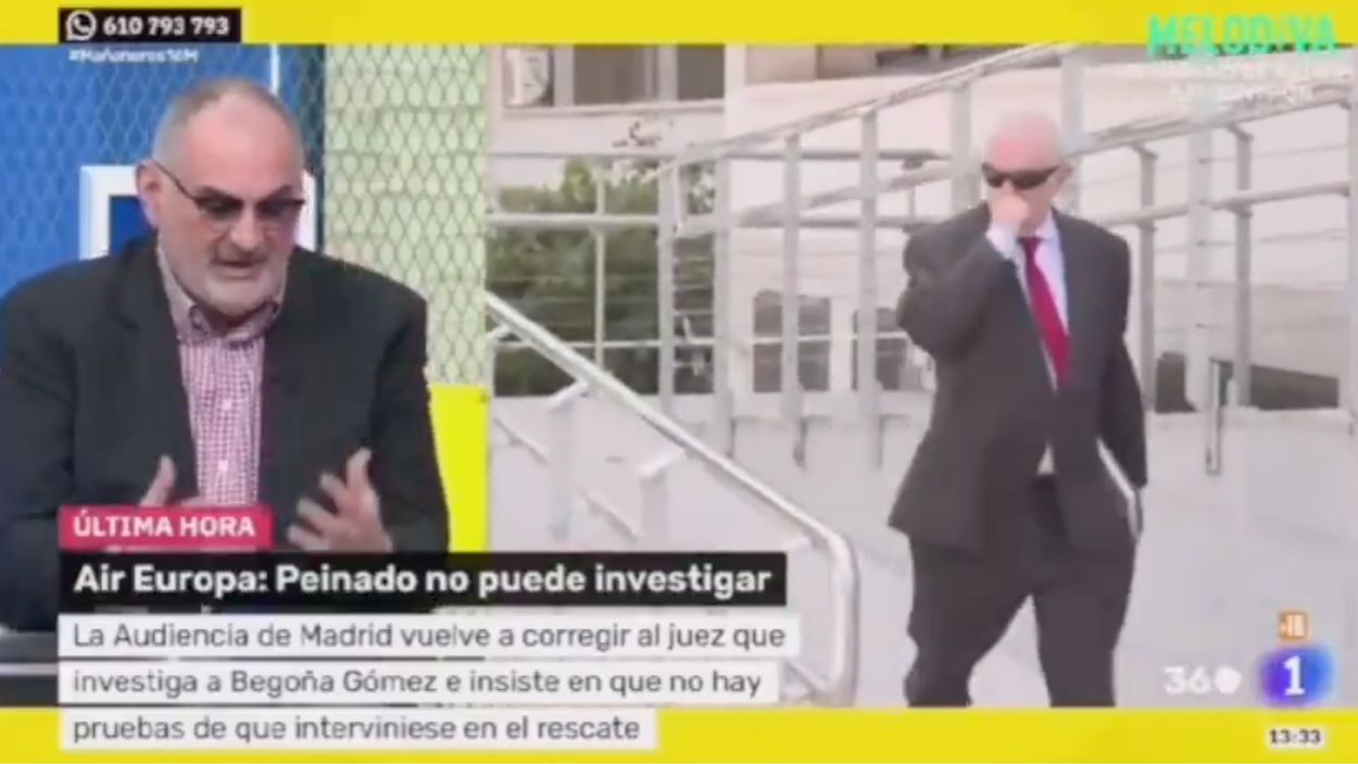 Losada reacciona al varapalo al juex Peinado. Redes Sociales.