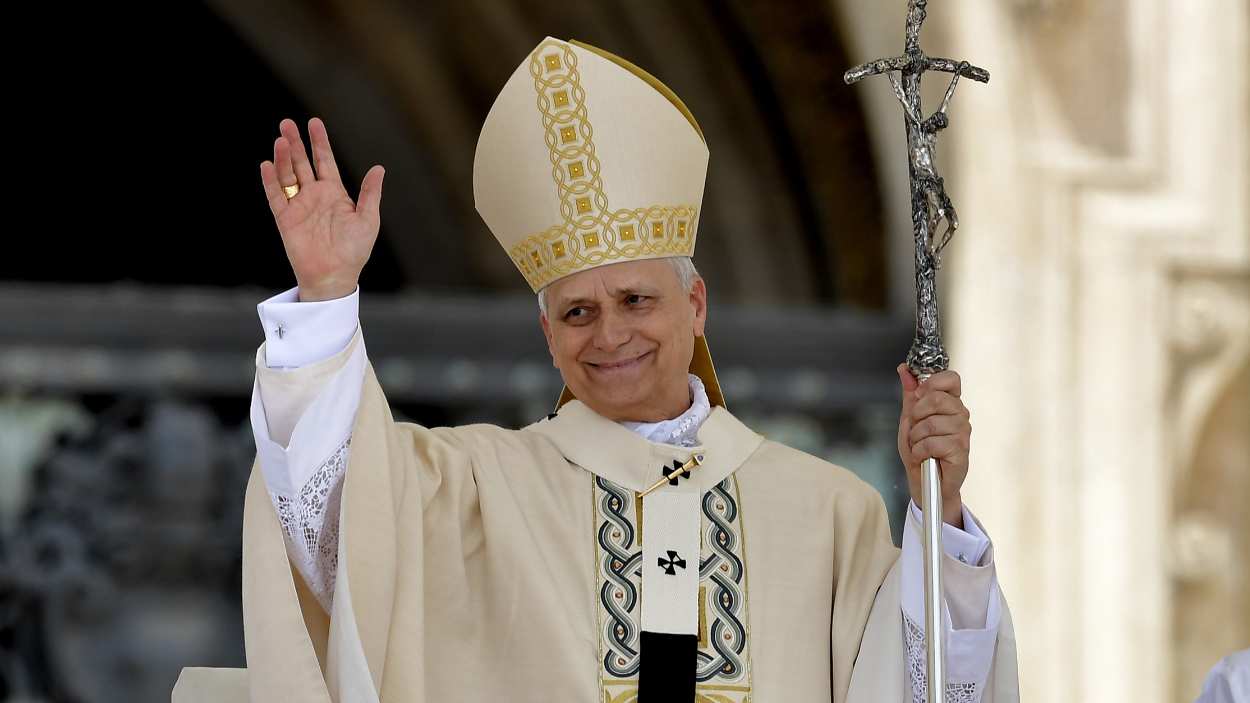 El Papa León XIV durante la misa de inicio de su Pontificado. EP