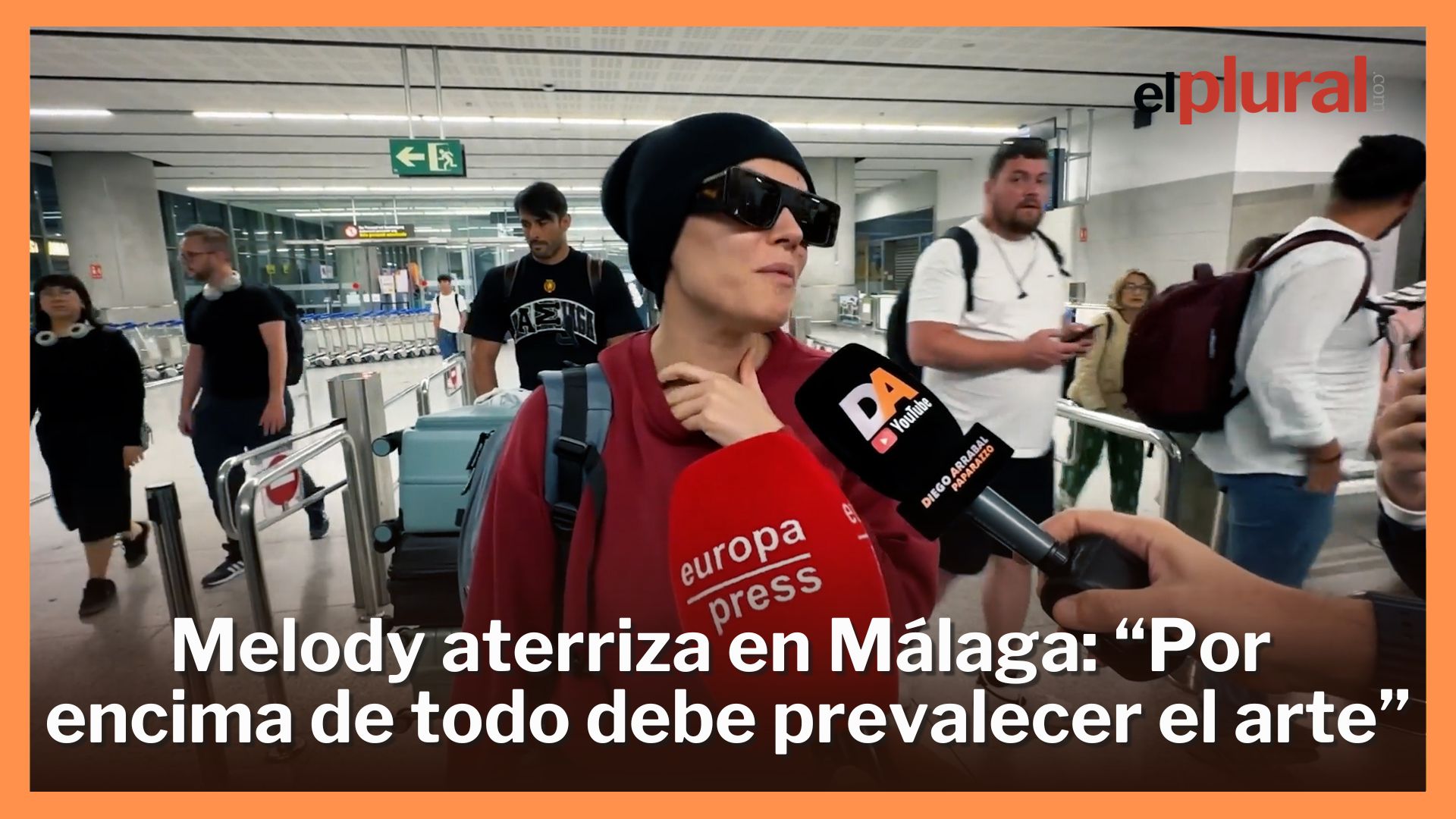 Melody llega a España tras su paso por Eurovisión: "Por encima de todo debe prevalecer el arte"