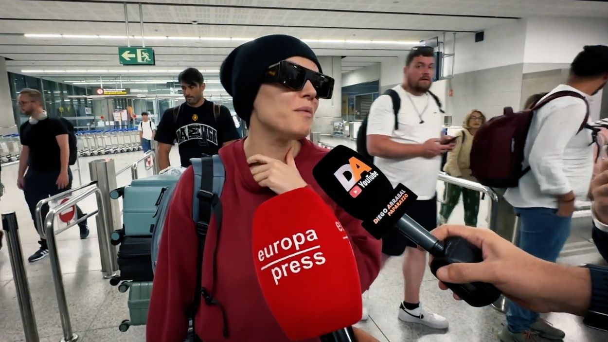 Primeras palabras de Melody tras aterrizar en Málaga. EP.