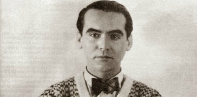 El poeta Federico García Lorca.