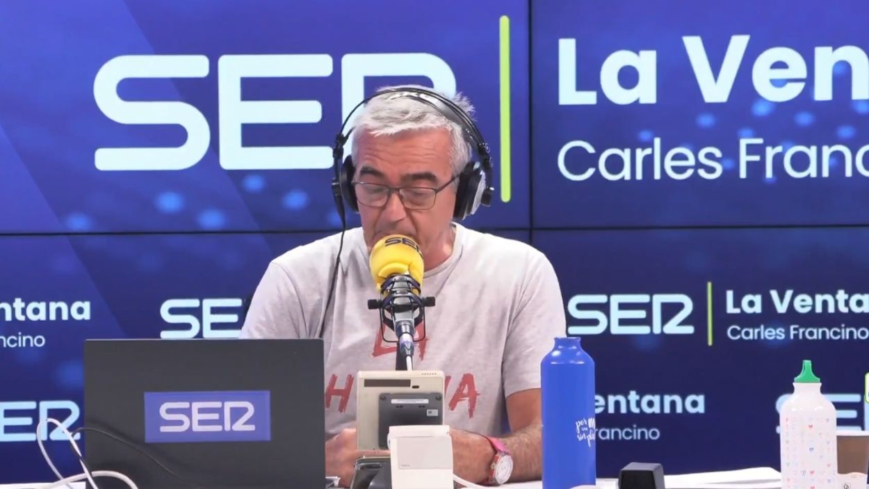 El periodista Carles Francino . EP.