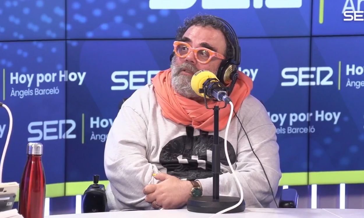Bob Pop en una intervención en el programa 'Hoy por Hoy' de Cadena Ser.