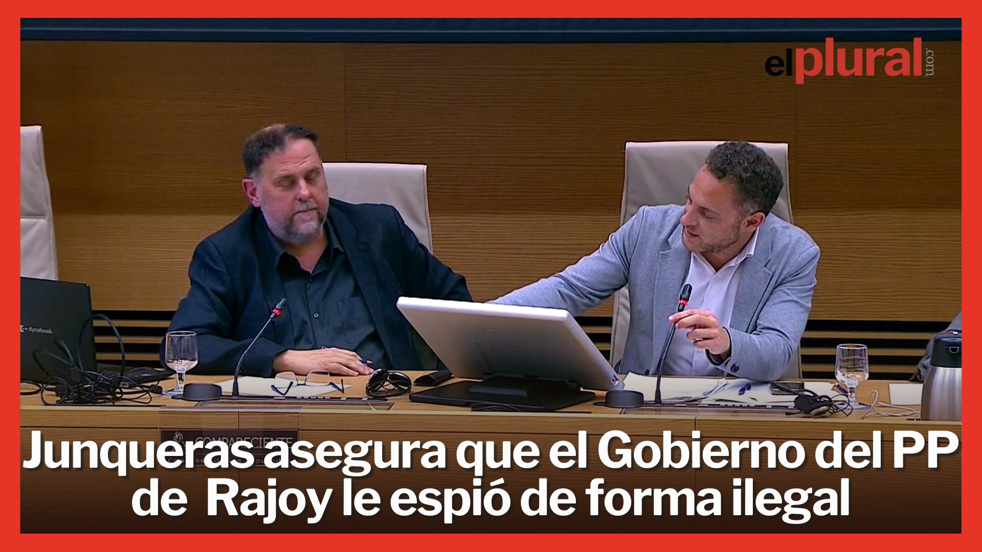 Junqueras señala a Rajoy por la 'Operación Cataluña' y dice que le espiaron de forma ilegal