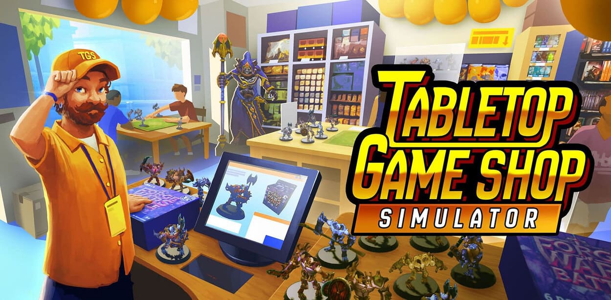 Arte del juego Tabletop Game Shop Simulator