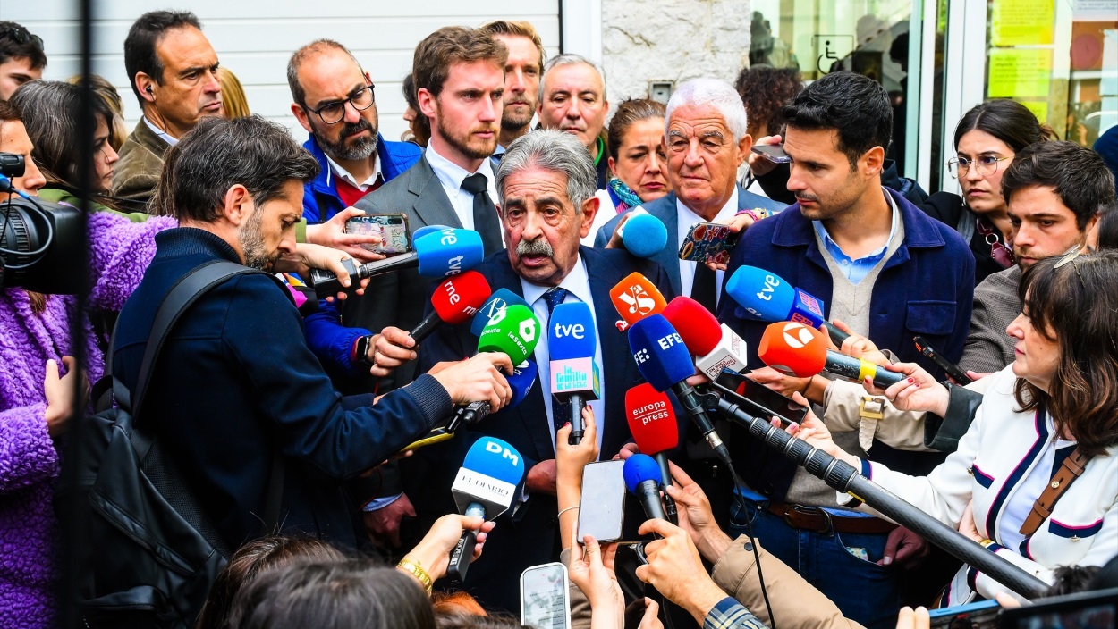 El expresidente de Cantabria Miguel Ángel Revilla. EP.