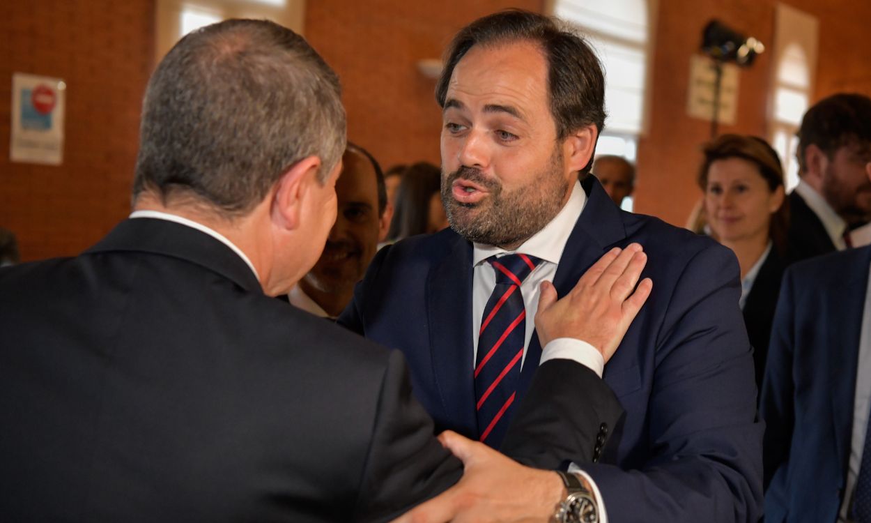 Emiliano García Page y Paco Núñez, en una imagen de archivo. EP.