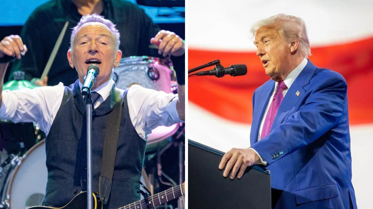 Bruce Springsteen y Donald Trump. EP