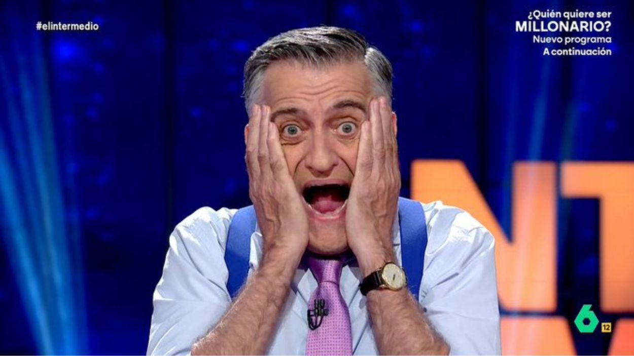 El Gran Wyoming en 'El Intermedio'. Atresmedia