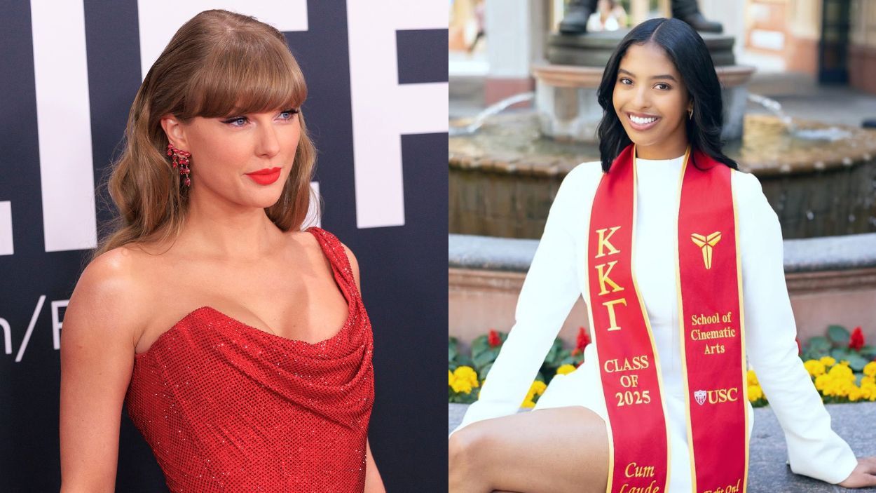 Taylor Swift vuelve a las redes sociales a apoyar a la hija de Kobe Bryant. Elaboración propia.
