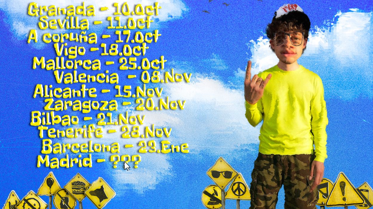 mvrk anuncia nueva gira por España. Cartel gira.