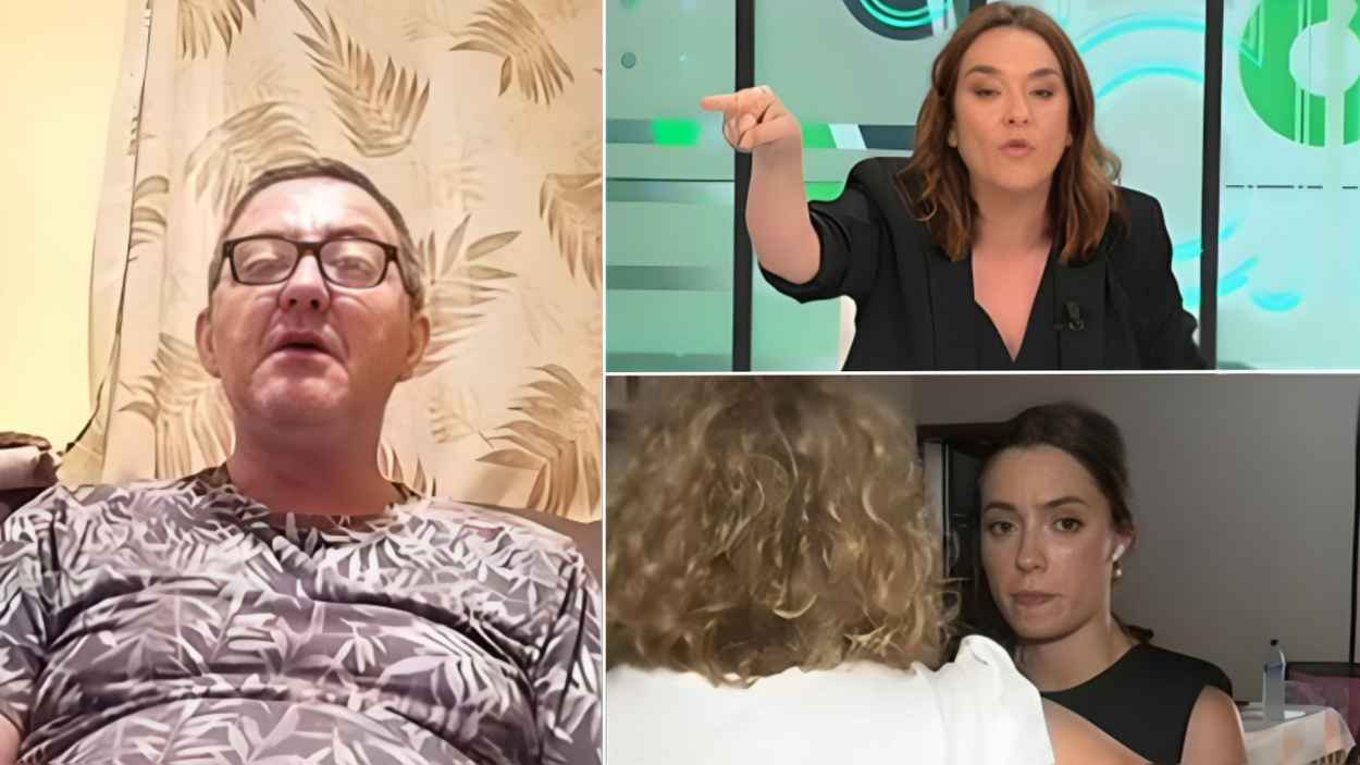 Toñi Moreno, ante la disputa vecinal en 'Hoy en día'. Canal Sur