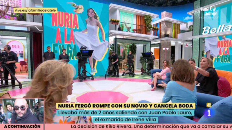 El equipo técnico de 'La familia de la tele'. RTVE El equipo técnico de 'La familia de la tele'. RTVE