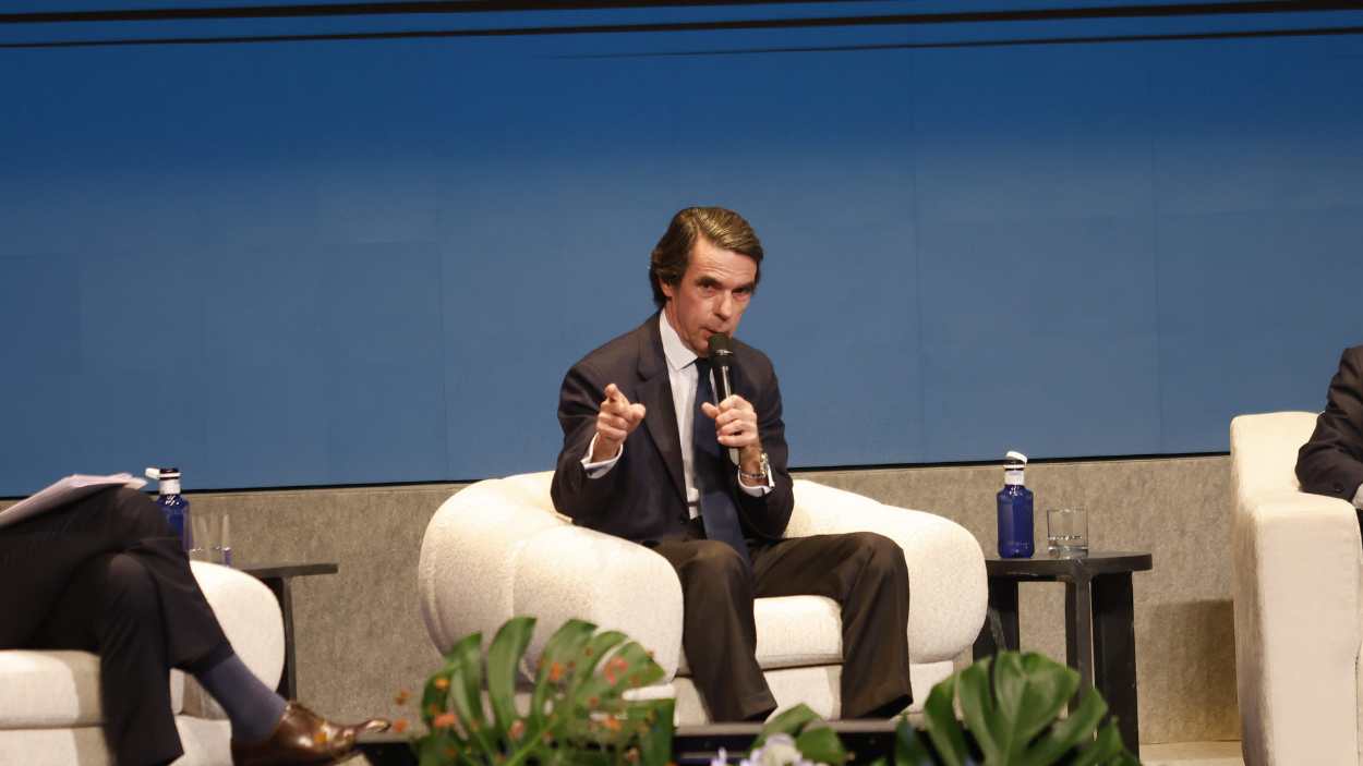 El expresidente del Gobierno de España, José María Aznar. EP