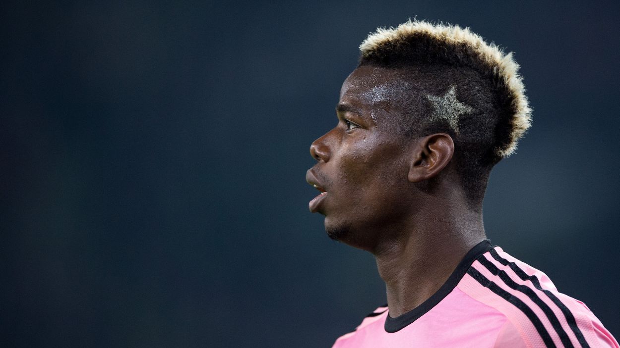 El futbolista francés, Paul Pogba, disputando un partido con la Juventus. EP.