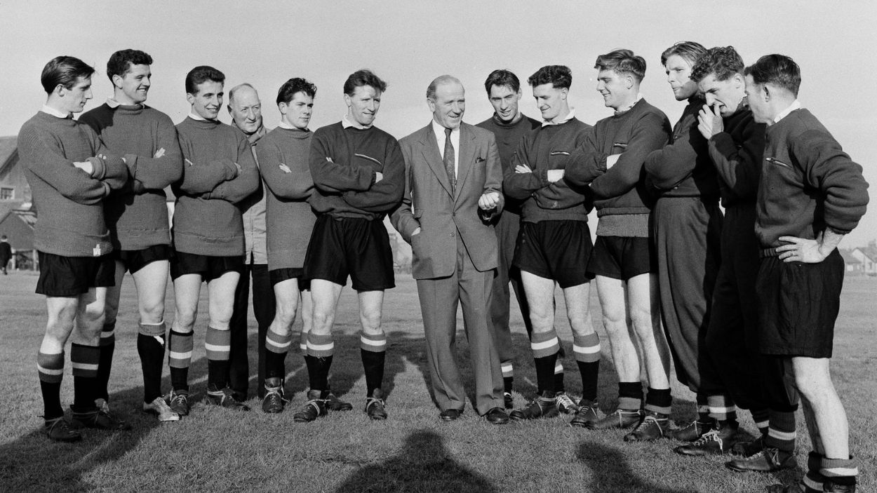 El Manchester United de los 'Busby Babes'. Manchester United.