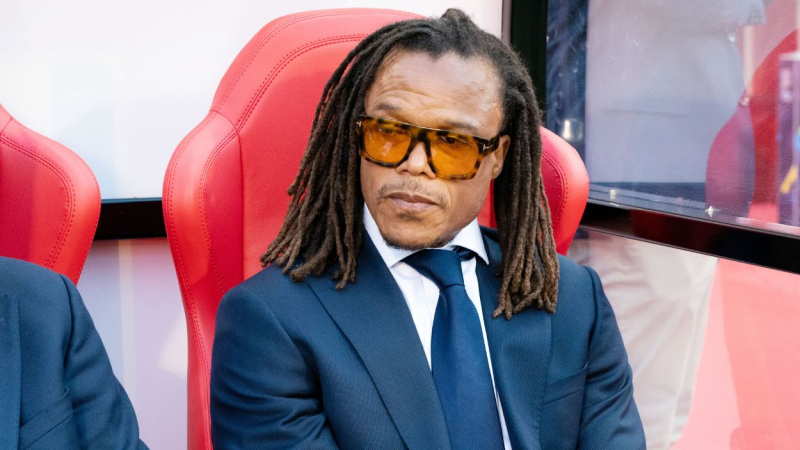 El exjugador de fútbol holandés, Edgar Davids. EP.