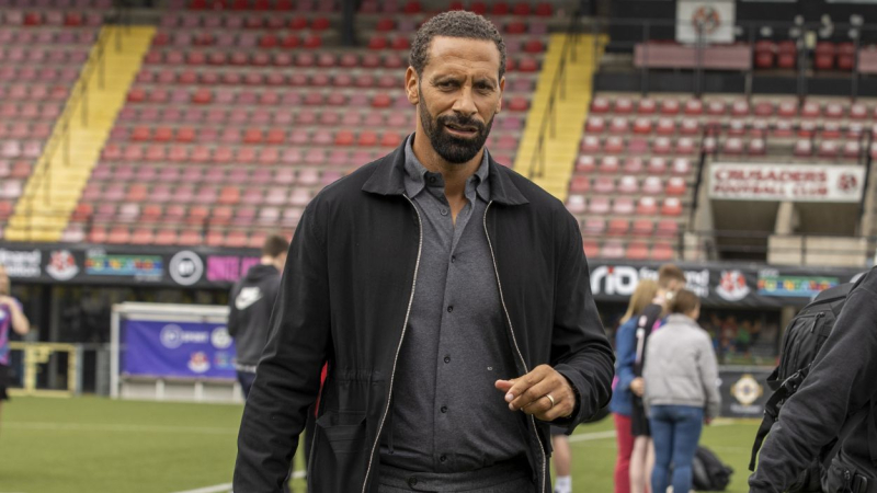 El exjugador del Manchester United, Rio Ferdinand. EP.