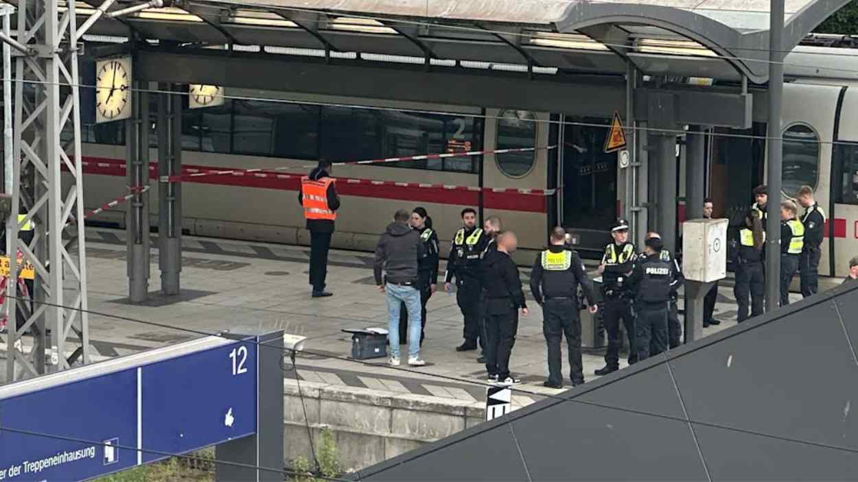 Heridos por arma blanca en Hamburgo. X