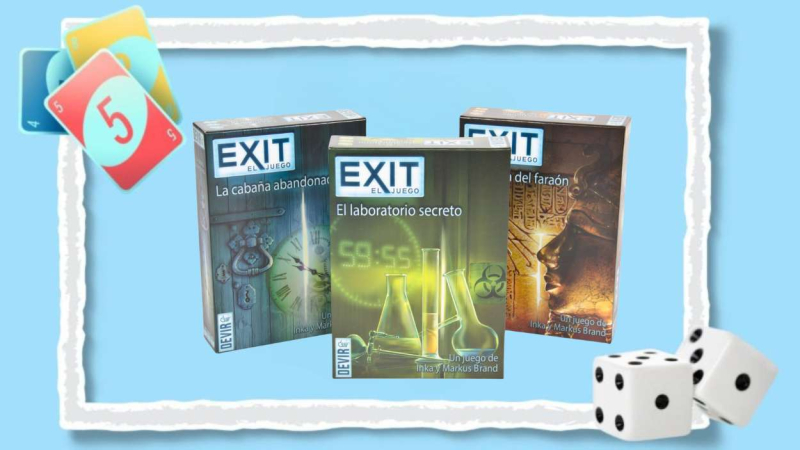Exit, una serie de juegos de mesa para los amantes del misterio Exit, una serie de juegos de mesa para los amantes del misterio