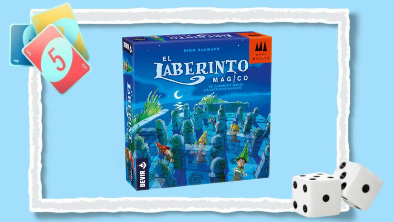 Disfruta de El Laberinto Mágico, el juego de mesa de Devir Disfruta de El Laberinto Mágico, el juego de mesa de Devir