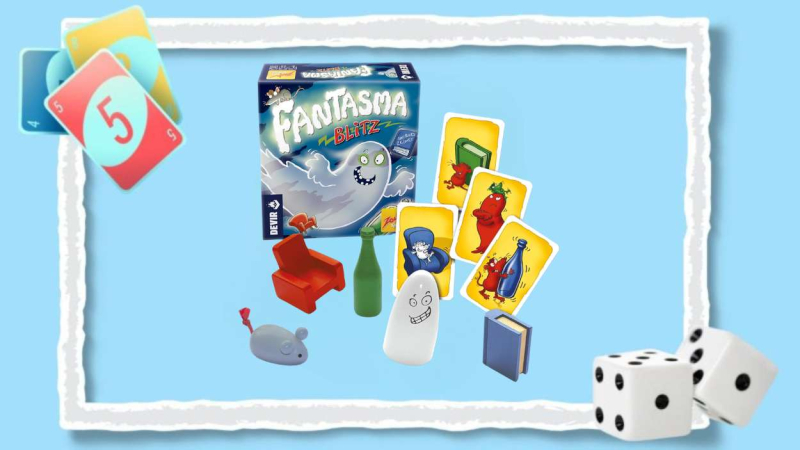 Fantasma Blitz, un juego de mesa de Devir Fantasma Blitz, un juego de mesa de Devir