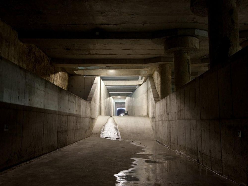 El Estanque de Tormentas funciona por sí solo, como una infraestructura inteligente