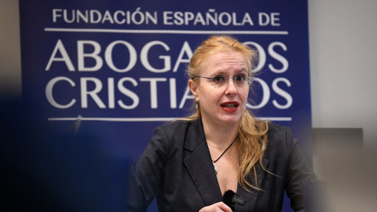 La presidenta de Abogados Cristianos, Polonia Castellanos. EP.